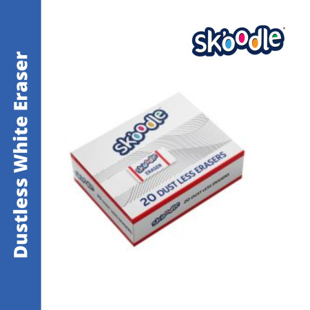 Skoodle Dustless White Eraser - (SK50403)