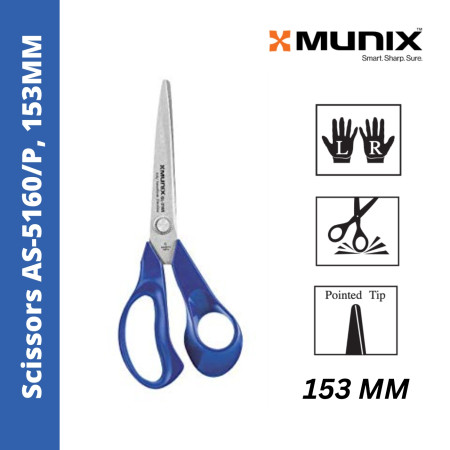 Munix Scissors AS-5160/P, 153MM