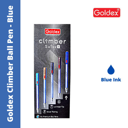 Goldex Climber Ball Pen - Blue