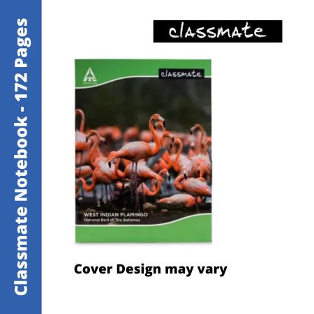 Classmate Notebook - 172 Pages, 24x18cm