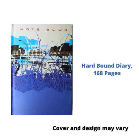 Today's Metro Hard Bound Diary - 168 Pages (513)