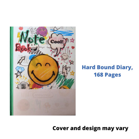Today's Metro Hard Bound Diary - 168 Pages (913)