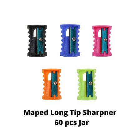 Maped Long Tip Sharpner - 60 pcs Jar (062402)