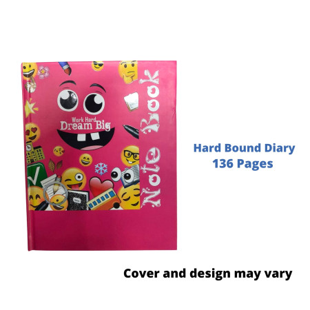 Today's Metro Hard Bound Diary - 136 Pages (811)