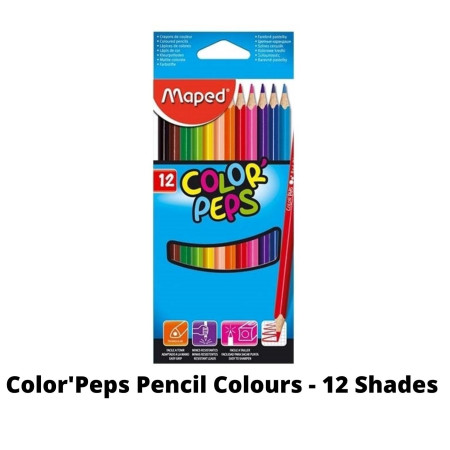 Maped Color'Peps Pencil Colours - 12 Shades (183212)