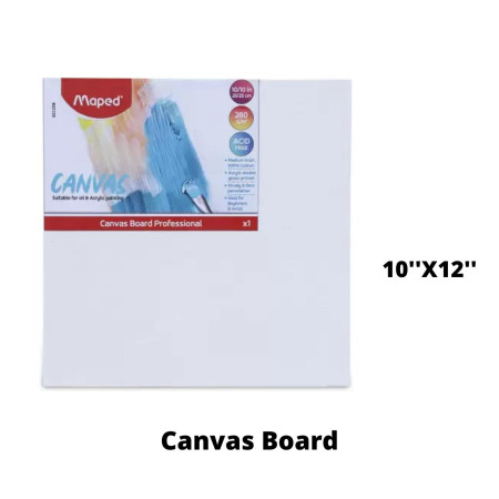 Maped Canvas Board - 10''x12'' (831209)