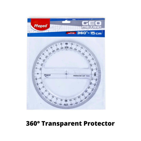 Maped 360⁰ Transparent Protector - 15 cm (256060)