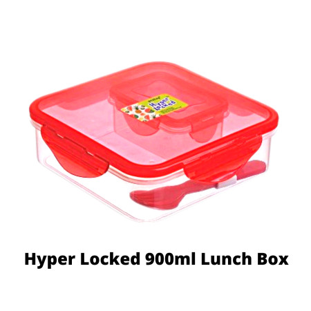 Pratap Hyper Locked 900ml Lunch Box HL-900ml