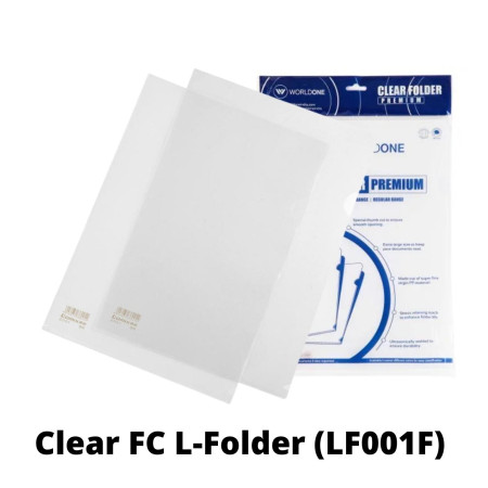 WorldOne Clear FC L-Folder (LF001F)