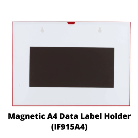 WorldOne Magnetic A4 Data Label Holder (IF915A4)