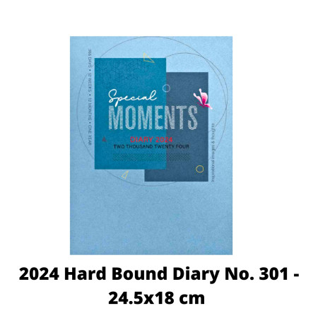 2024 Metro Hard Bound Diary No. 301 (24.5x18 cm)