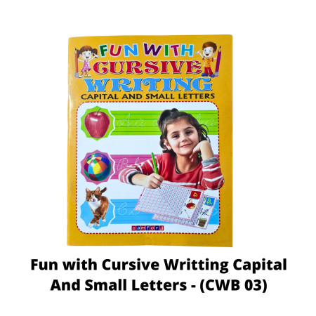 Fun with Cursive Writting Capital And Small Letters - (CWB 03)