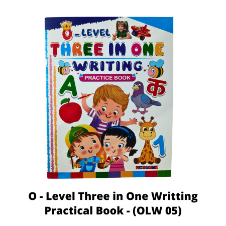 O - Level Three in One Writting Practical Book - (OLW 05)