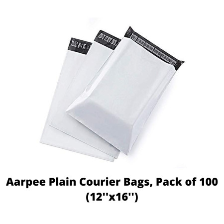 Aarpee Plain Courier Bags (12''x16'')