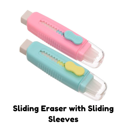 Sliding Eraser with Sliding Sleeves (YL211507)