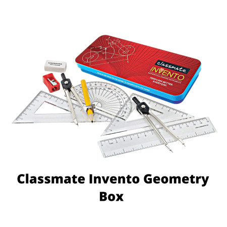 Classmate Invento Geometry Box (4010001) - MRP - Rs. 140