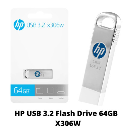HP USB 3.2 X306W Flash Drive - 64GB