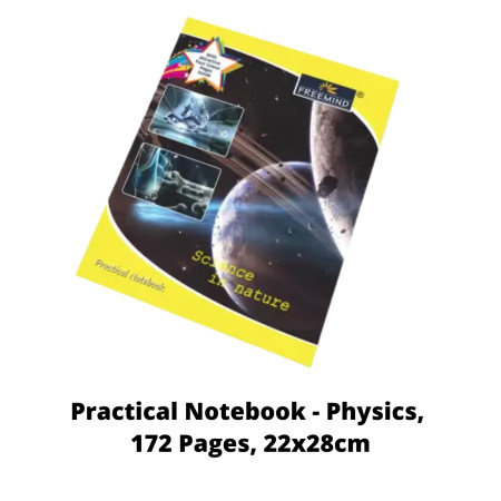Freemind Practical Notebook - Physics, 172 Pages, 22x28cm (703202)