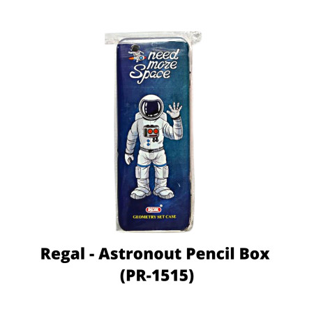 Regal - Metal Astronout Pencil Box (PR-1515)