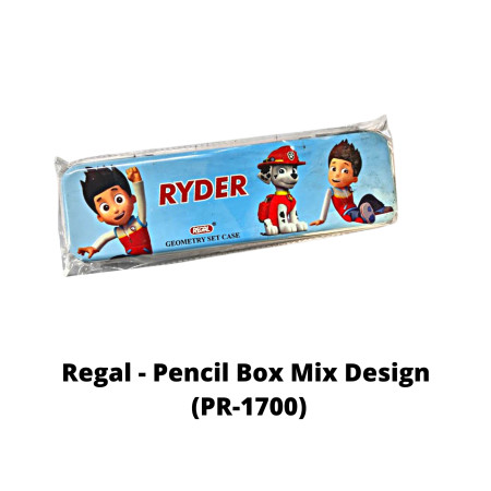 Regal - Metal Pencil Box Mix Design (PR-1700)