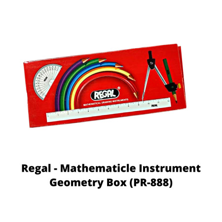 Regal - Mathematicle Instrument Geometry Box (PR-888)