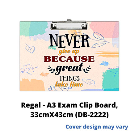 Regal - A3 Exam Clip Board, 33cmX43cm (DB-2222)