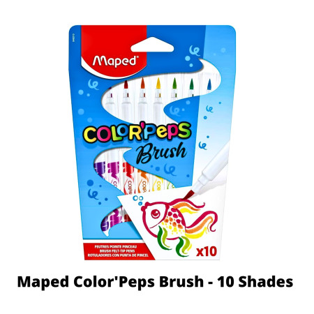 Maped Color'Peps Brush - 10 Shades (848010)