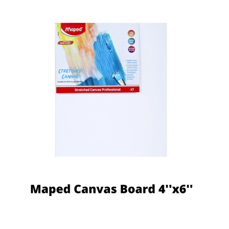 Maped Canvas Board 4''x6'' (831234)