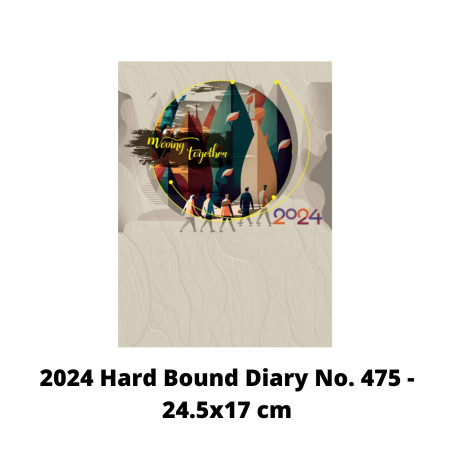 2024 Hard Bound Diary No. 475