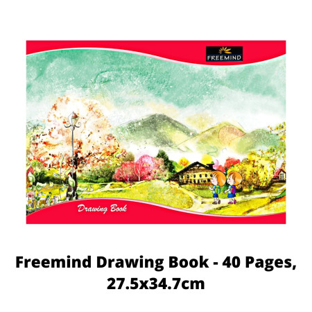 Freemind A3 Drawing Book - 40 Pages, 27.5x34.7cm (702250)