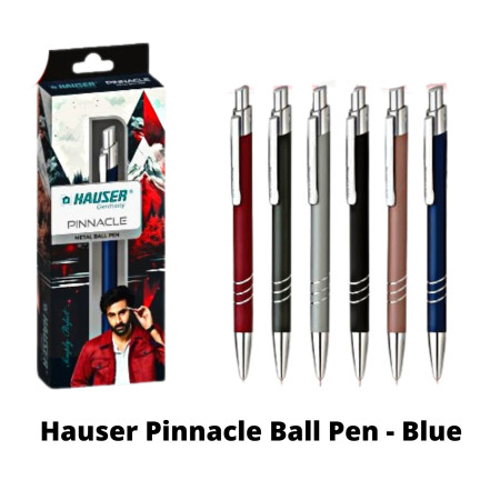 Hauser Pinnacle Ball Pen - Blue