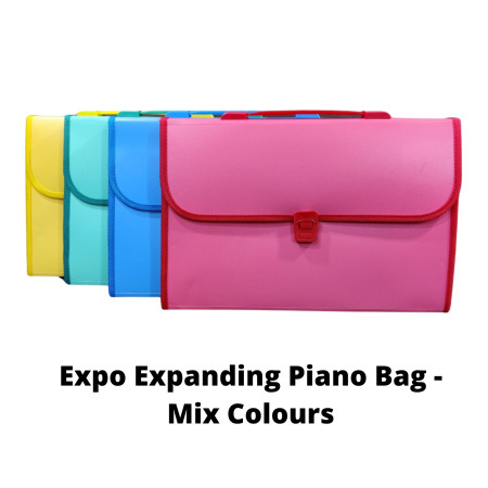 Expo Expanding Piano Bag - Mix Colours