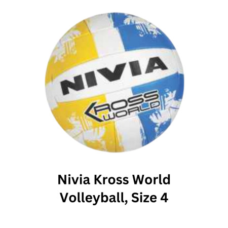 Nivia Kross World Volleyball Size 4 (VB-2250)
