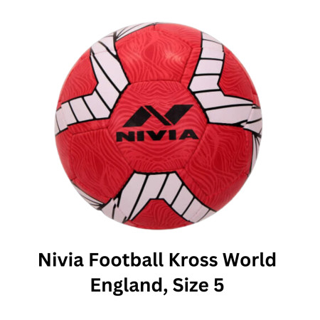 Nivia Football Kross World England, Size 5 (FB-466EG)