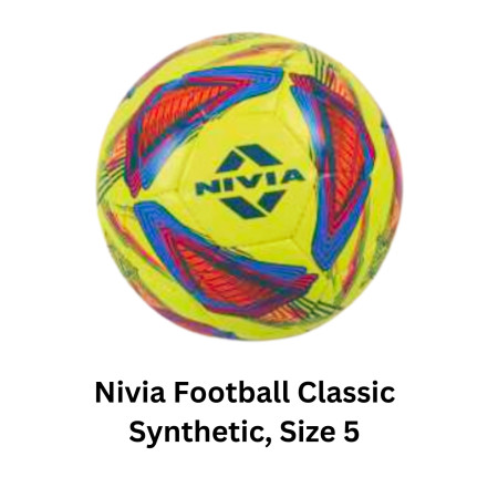 Nivia Football Classic Synthetic, Size 5 (FB-281)