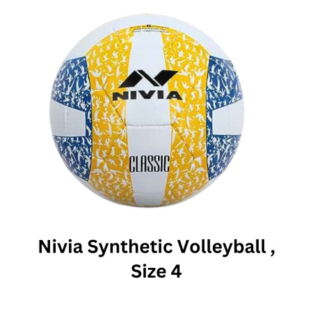Nivia Synthetic Volleyball , Size 4 (VB-477)