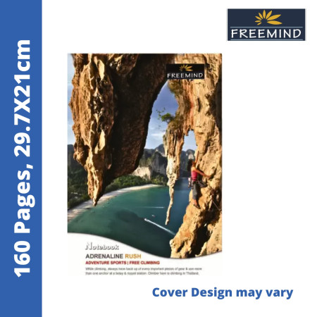 Freemind A4 Register - 160 Pages, 29.7x21cm