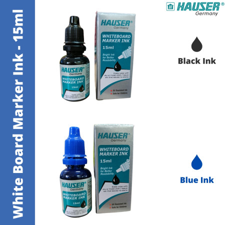 Hauser White Board Marker Ink, 15ml