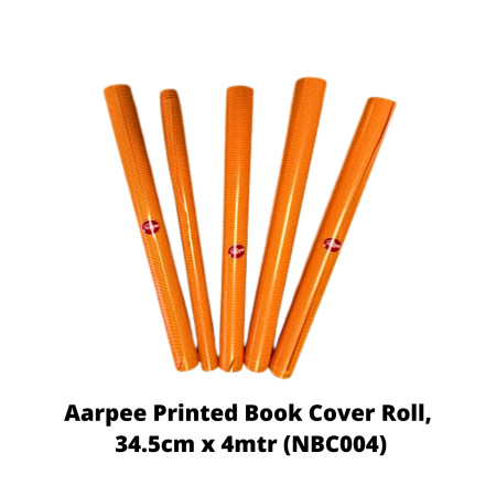 Aarpee Printed Book Cover Roll 34.5cm x 4mtr (NBC004)