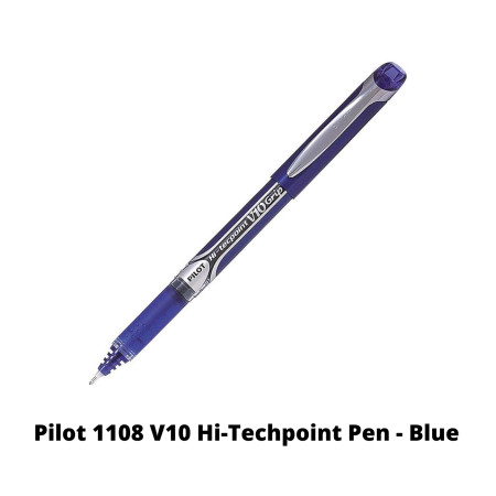 Pilot 1108 V10 Hi-Techpoint Pen - Blue