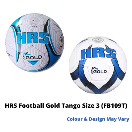 HRS Football Gold Tango Size 3 (FB109T)