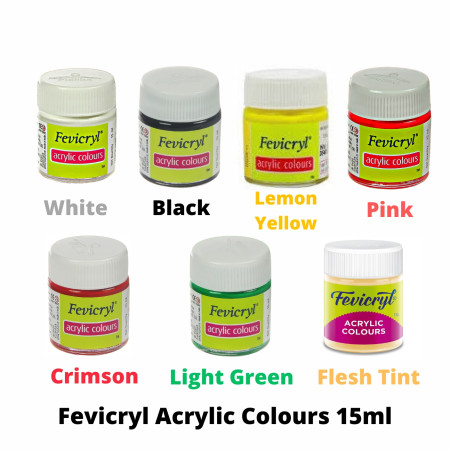 Pidilite Fevicryl Acrylic Colours 15ml