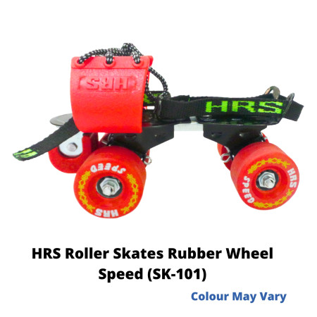 HRS Roller Skates Rubber Wheel Speed