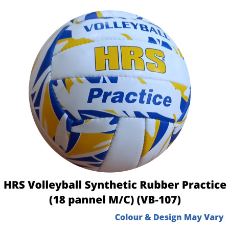 HRS Volleyball Synthetic Rubber Practice (18 pannel M/C)