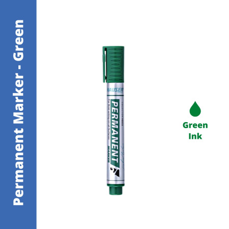 Hauser Permanent Marker - Green