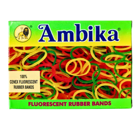 Ambika Rubber Bands (Box Packing) - 40gm