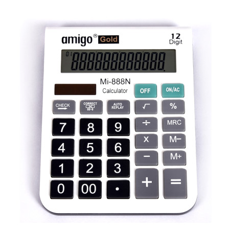 Amigo MI-888N Gold Check & Correct Calculator