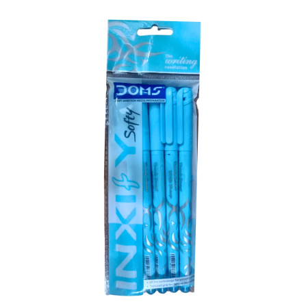 Doms Inxify Softy Ball Pen - Blue