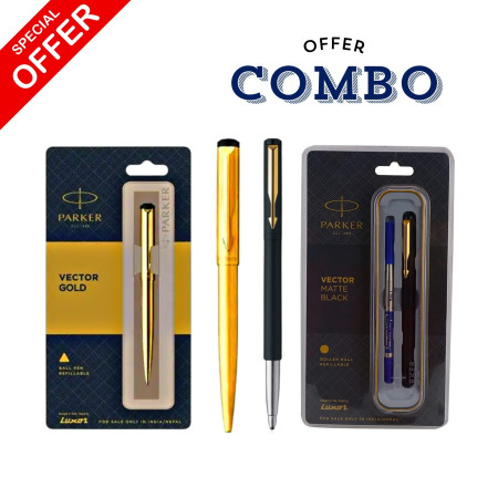 Parker Vector Pen Combo (Refer Discription)