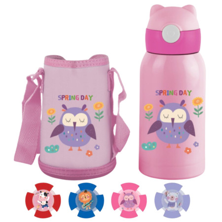 Cello Toddy 500ml Kids Stainless Steel Vacuum Character Bottle